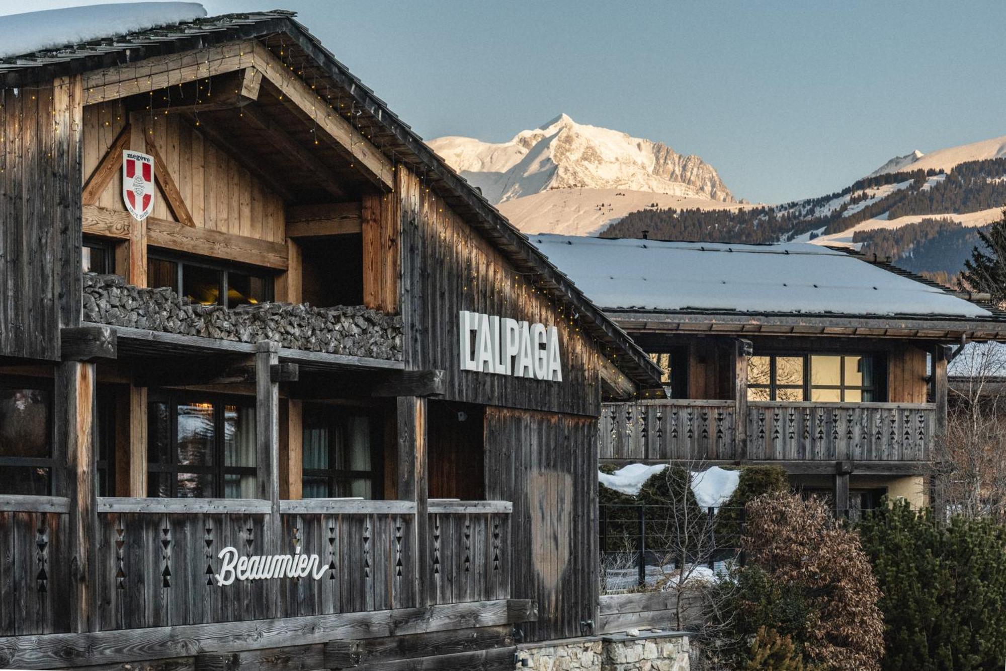 L'Alpaga, A Beaumier Hotel Megève Dış mekan fotoğraf
