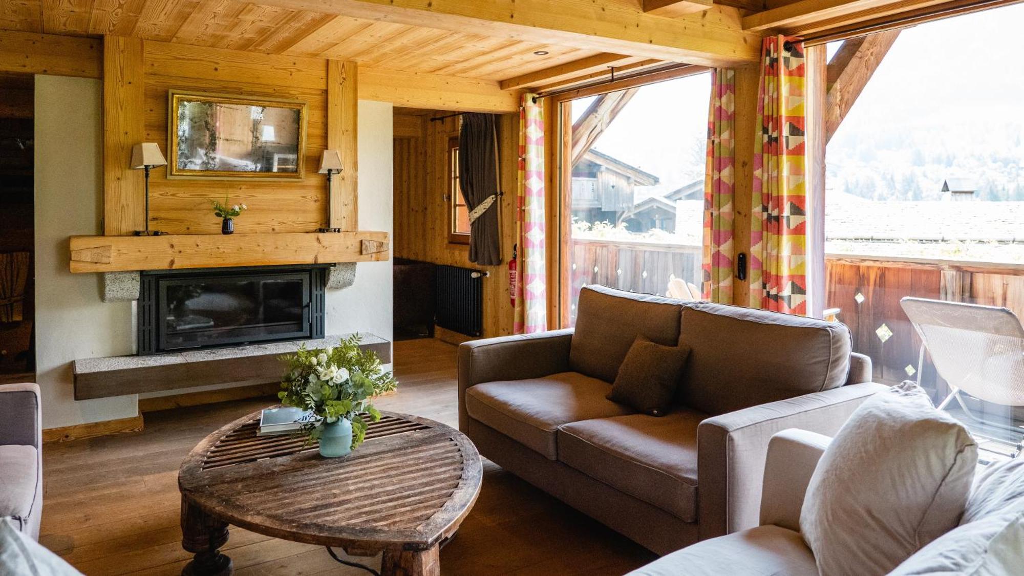 L'Alpaga, A Beaumier Hotel Megève Oda fotoğraf